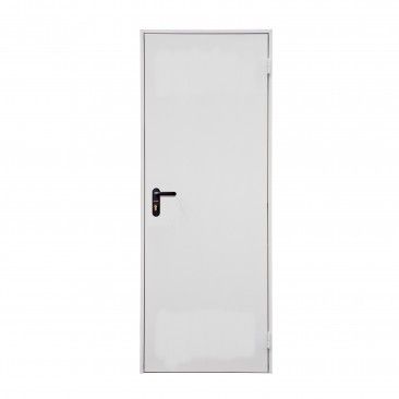 Porta Metlica Branca Esquerda 80x210cm