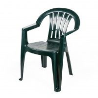 Cadeira Casablanca Monobloco Verde Cadeira Casablanca Monobloco Verde