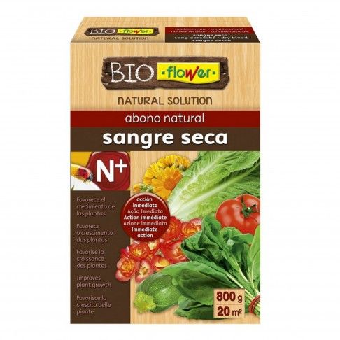 Adubo Sangue Seco 800g Adubo Sangue Seco 800g