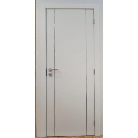 Kit Porta+Aro 200x70cm Branco Olimpo Kit Porta+Aro 200x70cm Branco Olimpo