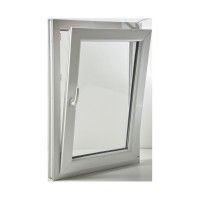 Janela Pvc Branca Vidro 100x80cm Direita Janela Pvc Branca Vidro 100x80cm Direita