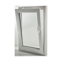 Janela Pvc Branca Vidro 100x80cm Esquerda Janela Pvc Branca Vidro 100x80cm Esquerda