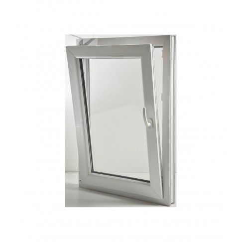 Janela Pvc Branca Vidro 100x80cm Esquerda Janela Pvc Branca Vidro 100x80cm Esquerda