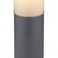 Pilar Exterior Boston Inox Antracite 1e27 60w Pilar Exterior Boston Inox Antracite 1e27 60w