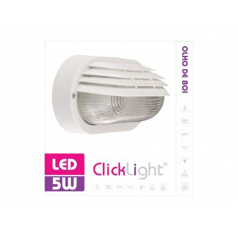 Olho Boi Led Oval C/Pal 1xe27 C/Lãmpada Olho Boi Led Oval C/Pal 1xe27 C/Lãmpada