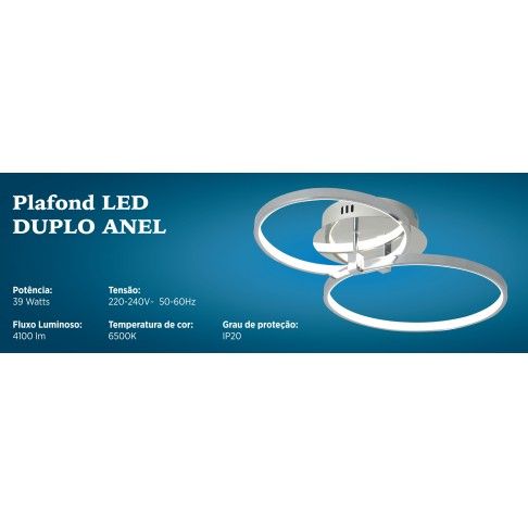 PLAFOND DUPLO ANEL PLAFOND DUPLO ANEL