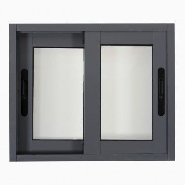 Janela Alumnio Correr 50x60cm Cinza