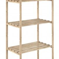 Estante Pinho 5 prateleiras 1710x400x650mm Estante Pinho 5 prateleiras 1710x400x650mm