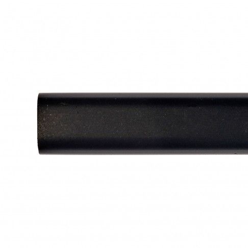 Varão Sistema Oval Preto 200cm Varão Sistema Oval Preto 200cm