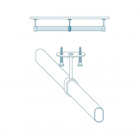 Sistema Oval Superior Central Preto Sistema Oval Superior Central Preto