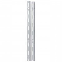 Perfil P/Suporte Simples 150cm Prata 2un Perfil P/Suporte Simples 150cm Prata 2un