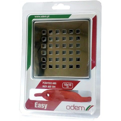 Ralo Sifonado Easy C/Grelha 10x10 Inox Ralo Sifonado Easy C/Grelha 10x10 Inox
