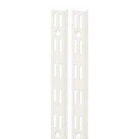 Perfil P/Suporte Duplo Branco 100cm 2un Perfil P/Suporte Duplo Branco 100cm 2un