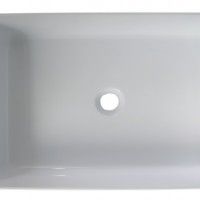 LAVATÓRIO POUSAR RESINA 50X36X14 BRANCO LAVATÓRIO POUSAR RESINA 50X36X14 BRANCO