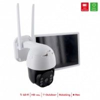 CÂMARA ROTATIVA WIFI C/PAINEL SOLAR CÂMARA ROTATIVA WIFI C/PAINEL SOLAR