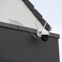 CÂMARA ROTATIVA WIFI C/PAINEL SOLAR CÂMARA ROTATIVA WIFI C/PAINEL SOLAR