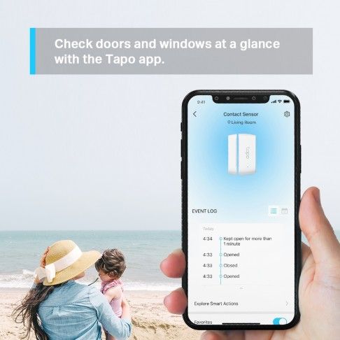 Sensor Contato Jan/Port Wifi Tapo Sensor Contato Jan/Port Wifi Tapo