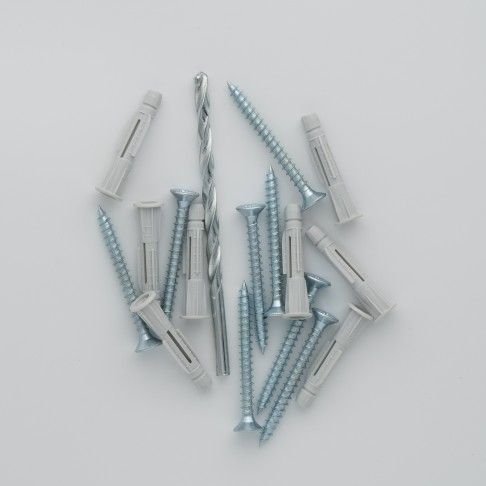 Bucha Tijolo 6mm Com Parafuso 4,5x50 Bl8 Bucha Tijolo 6mm Com Parafuso 4,5x50 Bl8