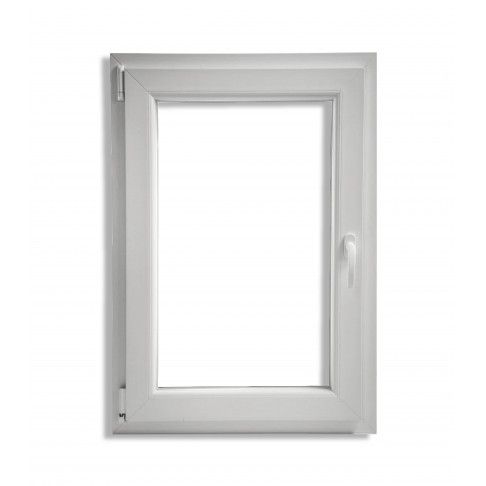 Janela Pvc Branca Vidro 100x80cm Direita Janela Pvc Branca Vidro 100x80cm Direita