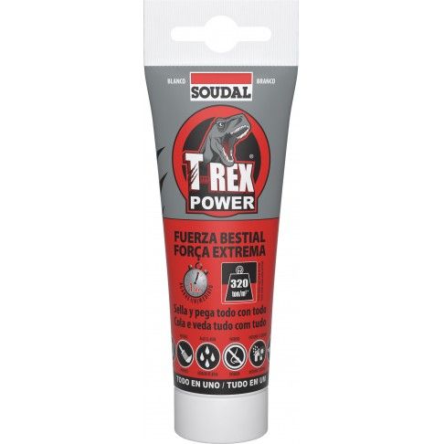 Cola&Veda T-Rex Power Branco 125ml Cola&Veda T-Rex Power Branco 125ml