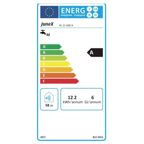 Esquentador Junex Pl 11 Vent Natural Esquentador Junex Pl 11 Vent Natural