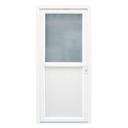 Porta Exterior Vidro Pvc 208x98cm Direita Porta Exterior Vidro Pvc 208x98cm Direita