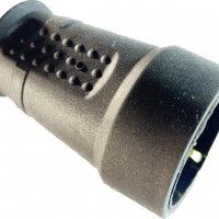 Ficha Schuko Borracha Femea 16a Preta Ficha Schuko Borracha Femea 16a Preta