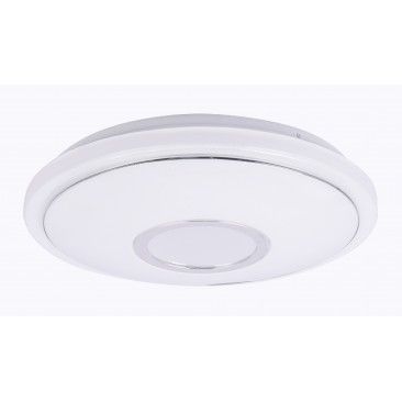 Plafon Smartlight Metal Branco 40cm 16w Cct