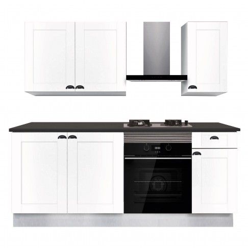 Cozinha PVC Viena Branca 2 metros