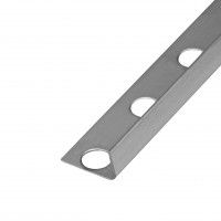 Perfil Inox Escovado H12,5mm 2,60ml Perfil Inox Escovado H12,5mm 2,60ml