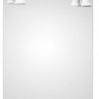 ESPELHO TANGER 80X60 C/2 FOCOS BRANCOS + PRATELEIRA ESPELHO TANGER 80X60 C/2 FOCOS BRANCOS + PRATELEIRA