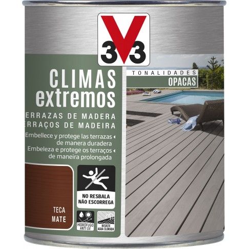 Proteção Terraço Climas Extremos Aqua Mate Teca 0,75l Proteção Terraço Climas Extremos Aqua Mate Teca 0,75l