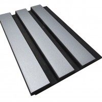 PAINEL RIPADO MDF CINZA 3050X124X12MM CX.1,89M2 PAINEL RIPADO MDF CINZA 3050X124X12MM CX.1,89M2