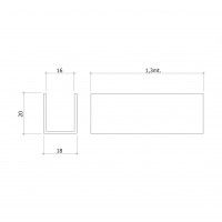 Calha para Estore