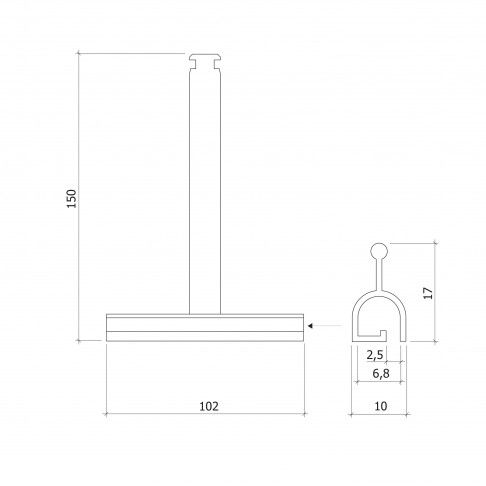 Ligador Tubo Oitavado Régua 2unid. Pvc Ligador Tubo Oitavado Régua 2unid. Pvc