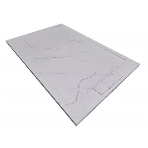 Base Resina 120x80x3.5cm Branco/ Mármore Base Resina 120x80x3.5cm Branco/ Mármore