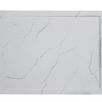 Base Resina 120x80x3.5cm Branco/ Mármore Base Resina 120x80x3.5cm Branco/ Mármore
