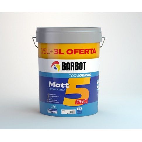 Tinta Matt5 Interior/ Exterior 15+3L Tinta Matt5 Interior/ Exterior 15+3L