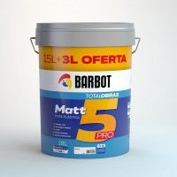 Tinta Matt5 Interior/ Exterior 15+3L Tinta Matt5 Interior/ Exterior 15+3L