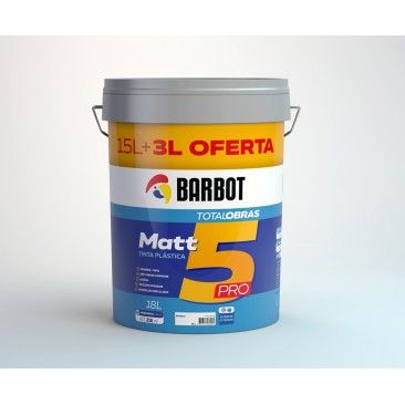 Tinta Matt5 Interior/ Exterior 15+3L