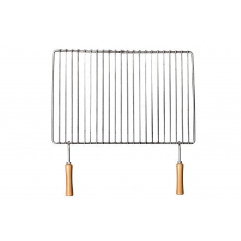 Grelha Em Inox 54x30cm Grelha Em Inox 54x30cm