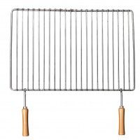 Grelha Em Inox 54x30cm Grelha Em Inox 54x30cm