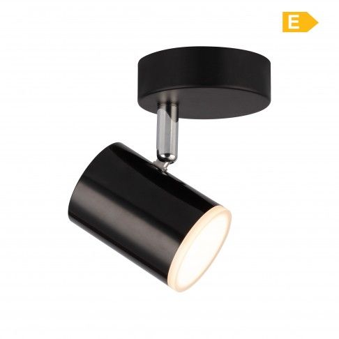 SPOT LED SMD BROD 1X5W 3000K 340L PRETO SPOT LED SMD BROD 1X5W 3000K 340L PRETO