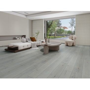 Pavimento Vinlico SPC Click 4mm Cinza 2,17m2
