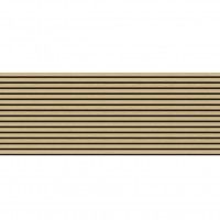 PAINEL ACSTICO MDF NATURAL 2400X605X21MM 2,90M2