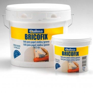 Cola Papel Vinilico Bricofix 1l