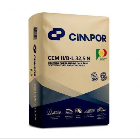 Cimento Cimpor Cinza 25kg Cimento Cimpor Cinza 25kg