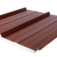 Painel Cobertura C3 3.5x1m 30mm Bordeaux Painel Cobertura C3 3.5x1m 30mm Bordeaux