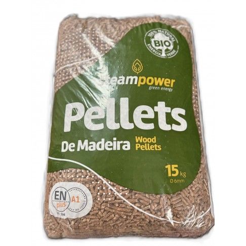 PELLETS STEAMPOWER 6MM A1 15KG PELLETS STEAMPOWER 6MM A1 15KG