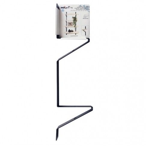 SUPORTE PRATELEIRA PRETO 55x15CM 30KG